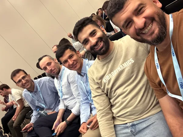 5 men seated next to each other at EUREP25