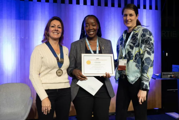 First prize for Best Practice development-oriented Poster Presentation, G Zisengwe