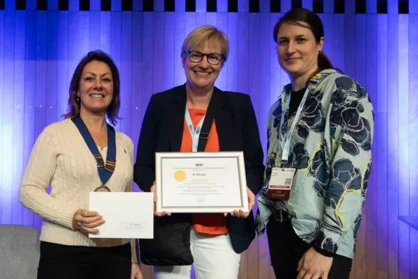 Second prize for Best Science-oriented Poster Presentation, N Heneka EAUN accepted by S Sara