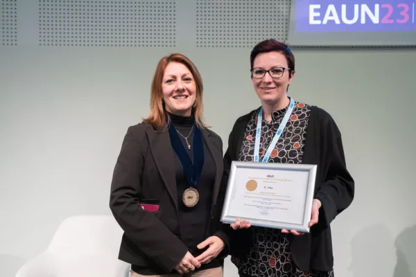 Prize for Best EAUN Nursing Research Project Plan Presentation, G Villa