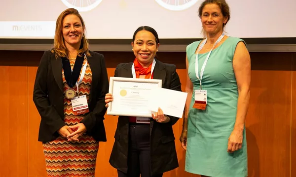 Second prize for Best Science-oriented Poster Presentation, M.J. Abitang