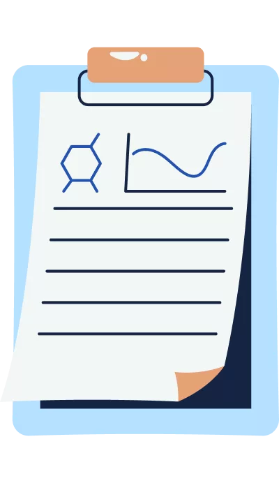 Illustration of a notepad.