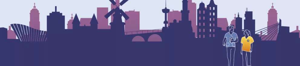 Hero image for the website of the 27th International Meeting of the European Association of Urology Nurses (EAUN27)